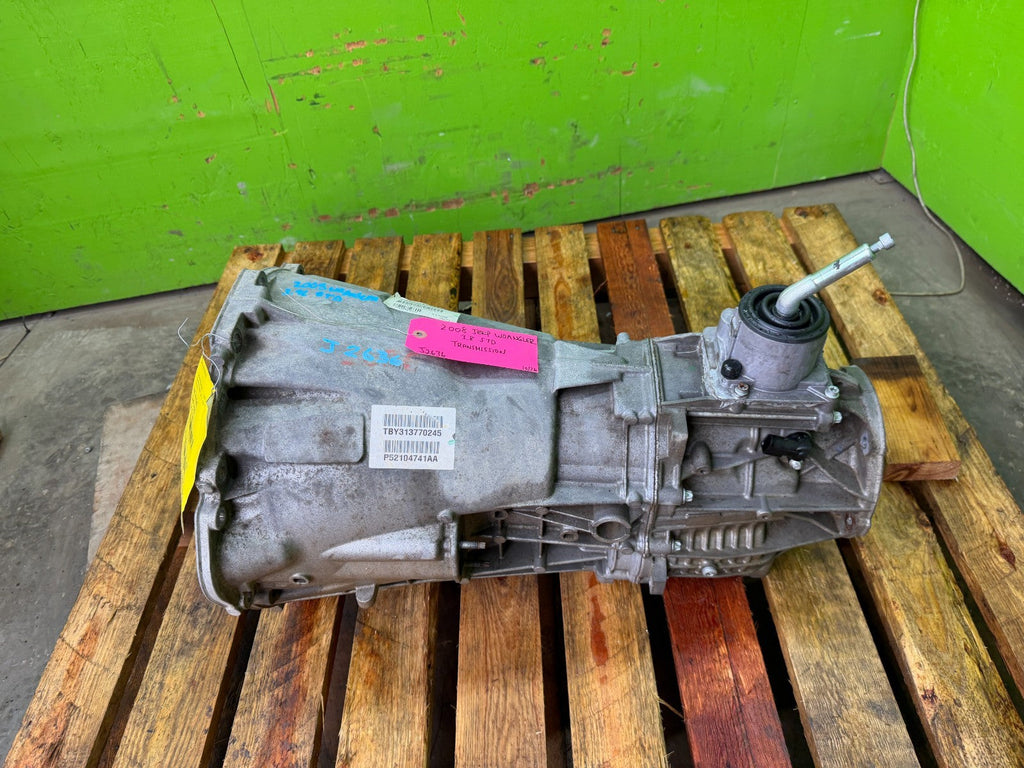 07 08 09 10 11 JEEP WRANGLER JK 6 SPEED NSG370 MANUAL TRANSMISSION P52104741AA