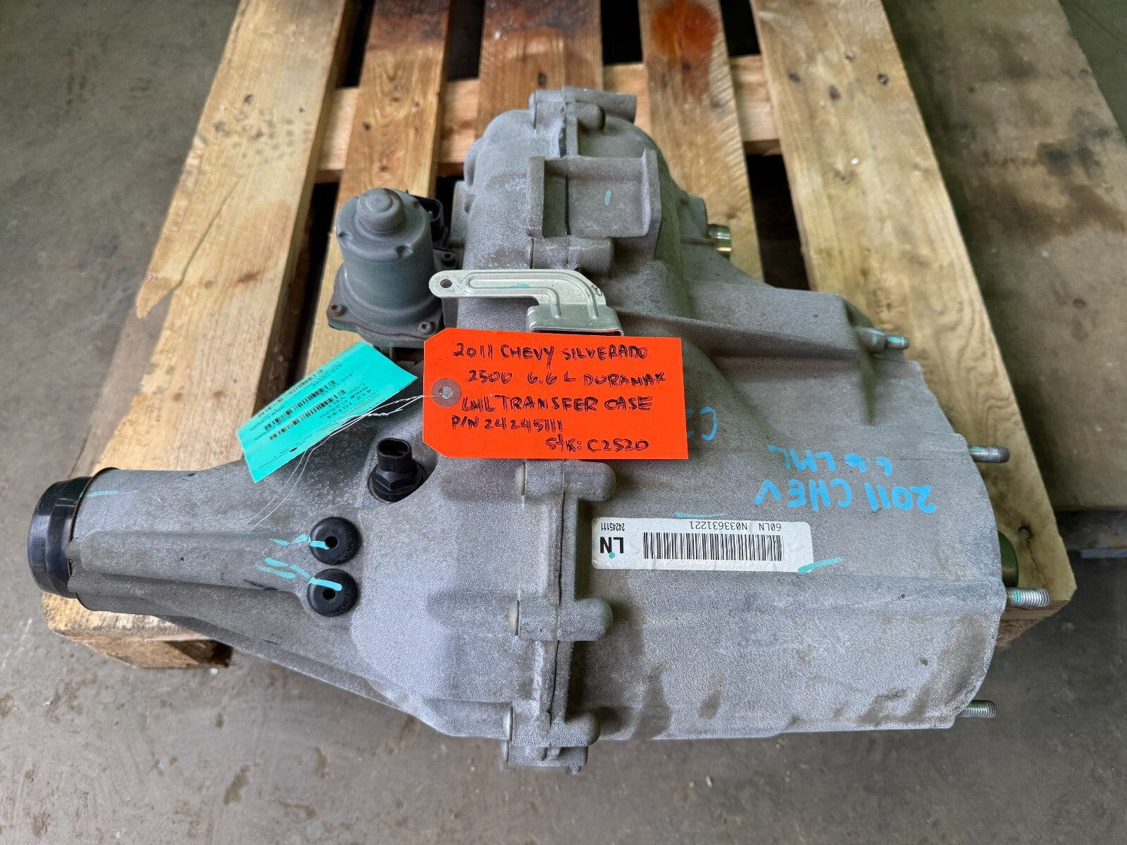 11-16 Chevrolet GMC 2500HD 3500HD DURAMAX 6.6 ELECTRIC SHIFT TRANSFER CASE