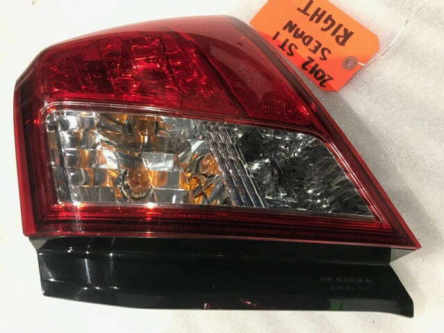 2012 SUBARU IMPREZA STI LEFT RIGHT OEM TAILLIGHTS SEDAN 08-14 42K