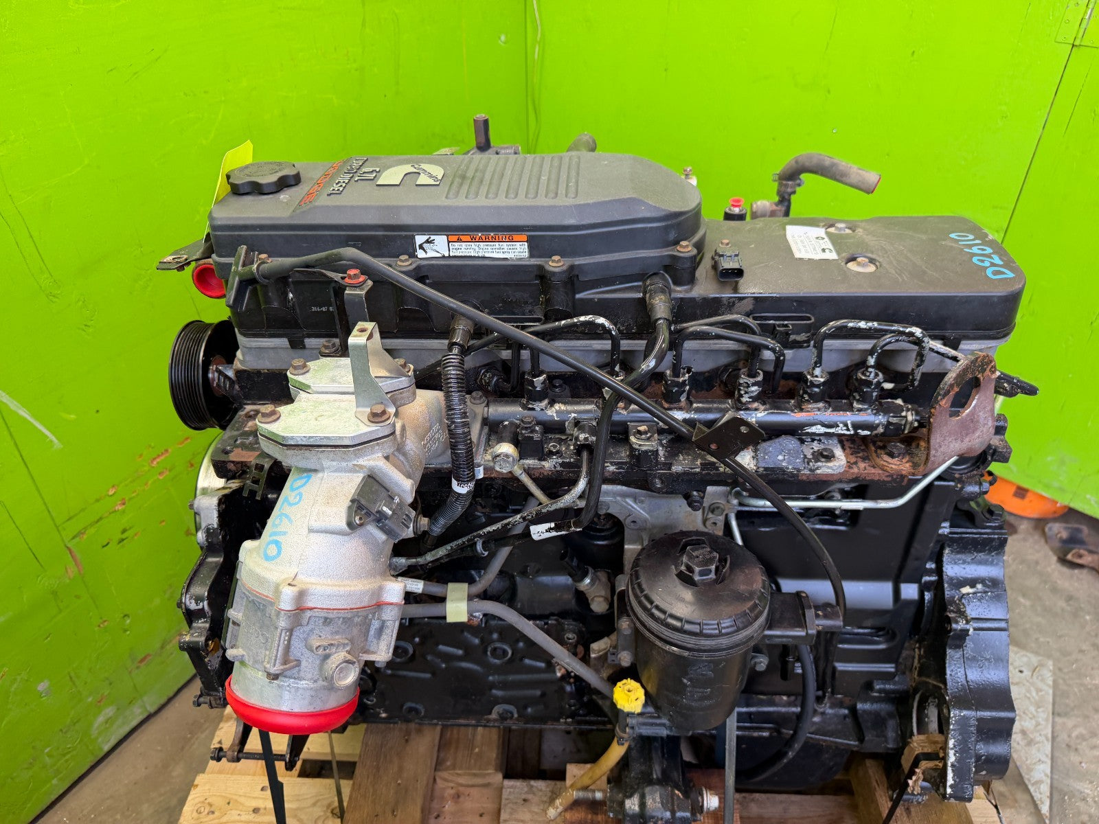 10 11 12 DODGE RAM 2500 3500 6.7 CUMMINS TURBO DIESEL ENGINE MOTOR REMAN STUDDED