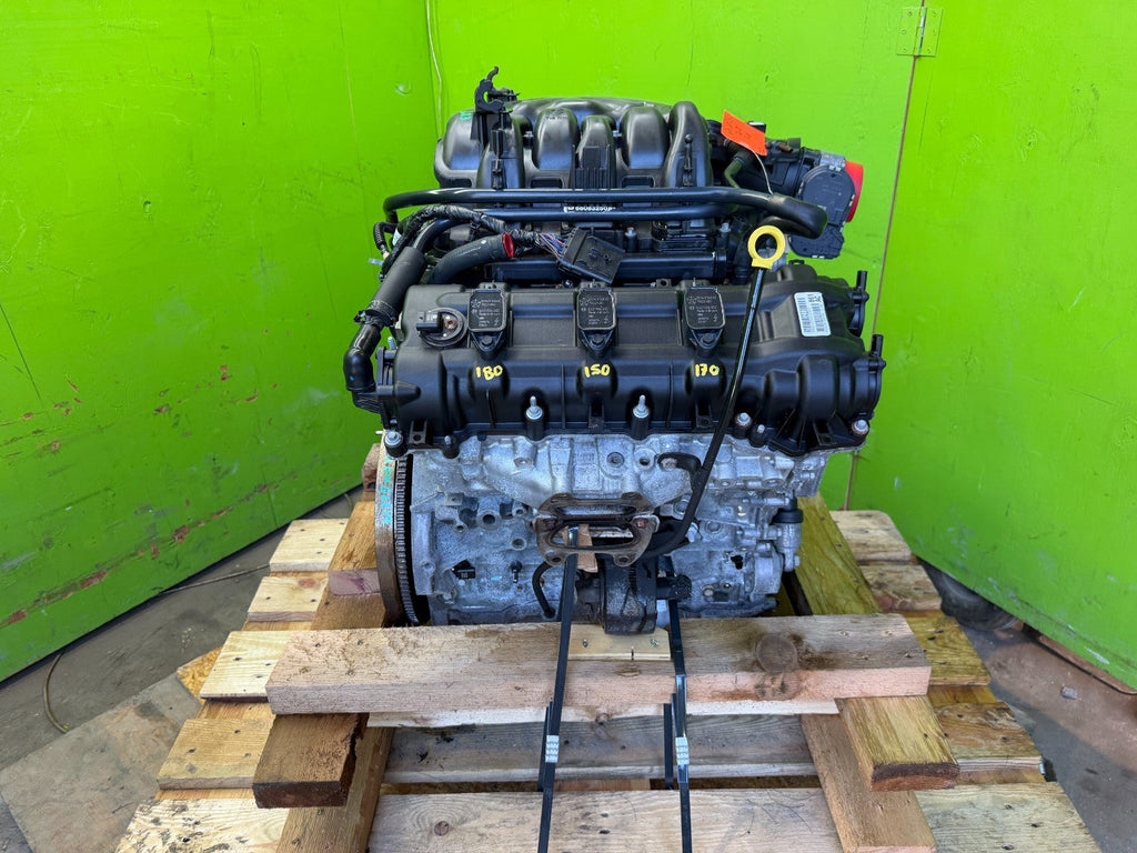 14 JEEP WRANGLER JK 3.6 COMPLETE ENGINE MOTOR ASSEMBLY 80k 14-18