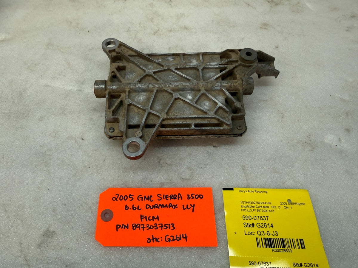 05 Chevrolet GMC LLY 6.6 DURAMAX FICM FUEL INJECTION CONTROL MODULE 8973037513