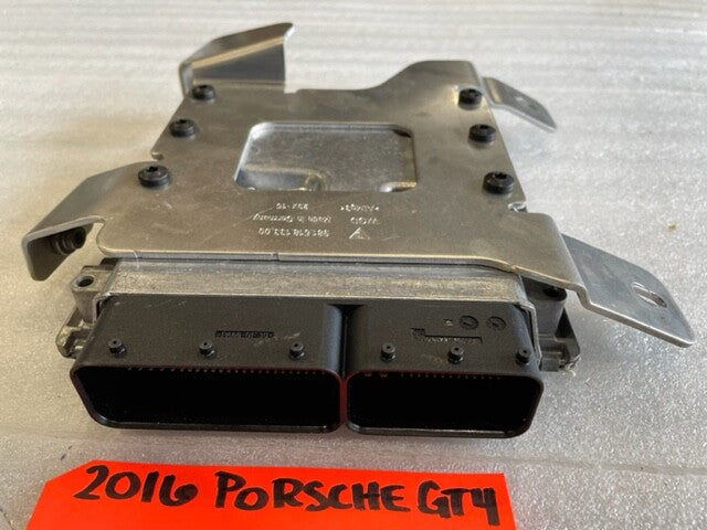 16 PORSCHE CAYMAN GT4 718 3.8 ENGINE COMPUTER DME ECM ECU 91161860203 18K