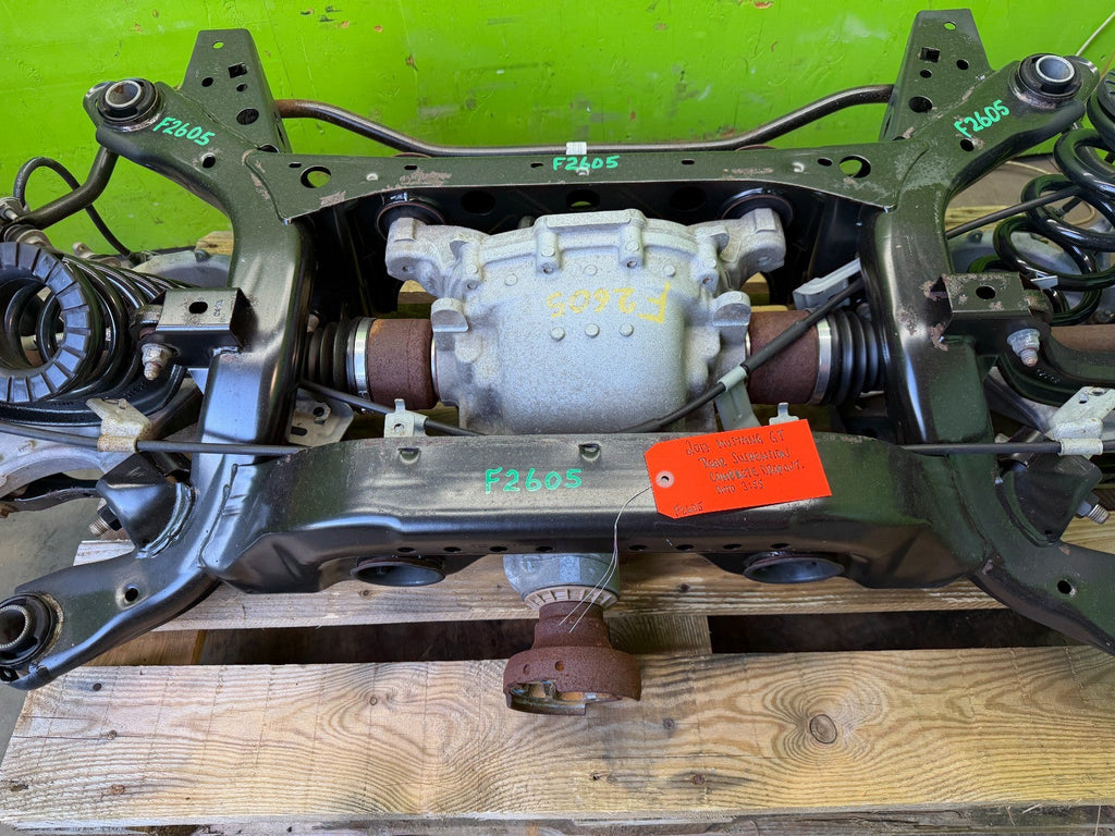15-22 FORD MUSTANG GT 5.0 REAR SUSPENSION AXLE DIFFERENTIAL 3.55 GEARS