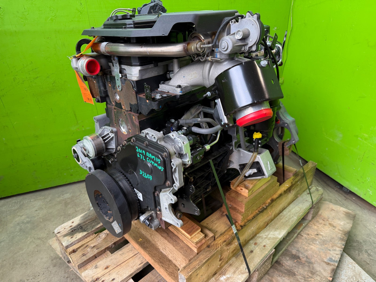 19 20 DODGE RAM 2500 3500 6.7 CUMMINS TURBO DIESEL ENGINE MOTOR VIN L