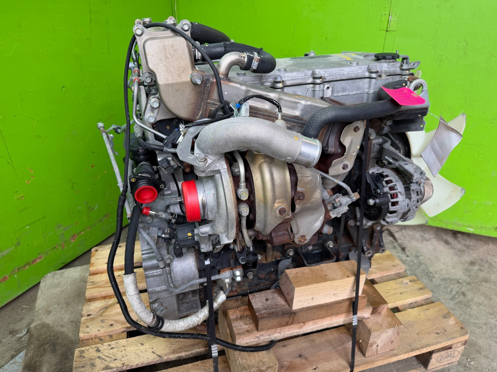 18 ISUZU NRR NPR NQR 5.2 COMPLETE ENGINE ASSEMBLY 4HK1TC 68k!!