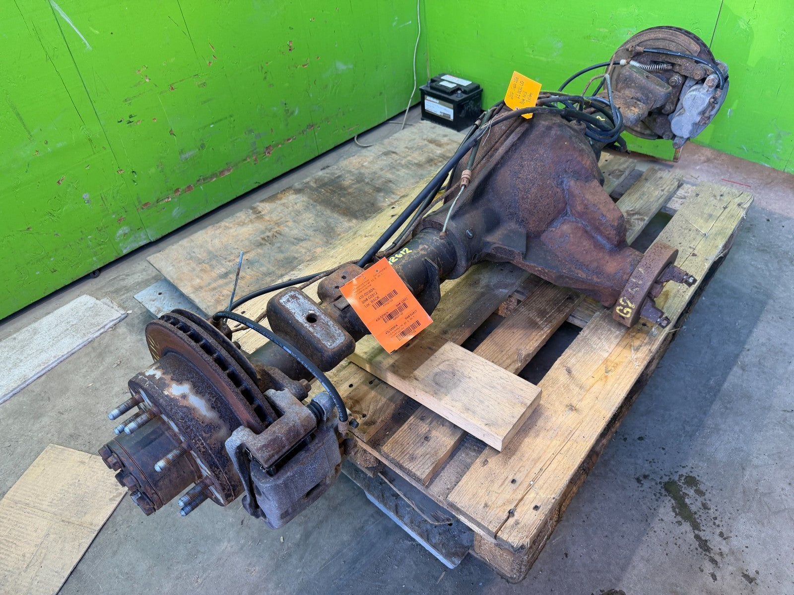 01-07 GMC SIERRA SILVERADO 2500HD 3500HD SRW REAR DIFFERENTIAL AXLE GT4 G80