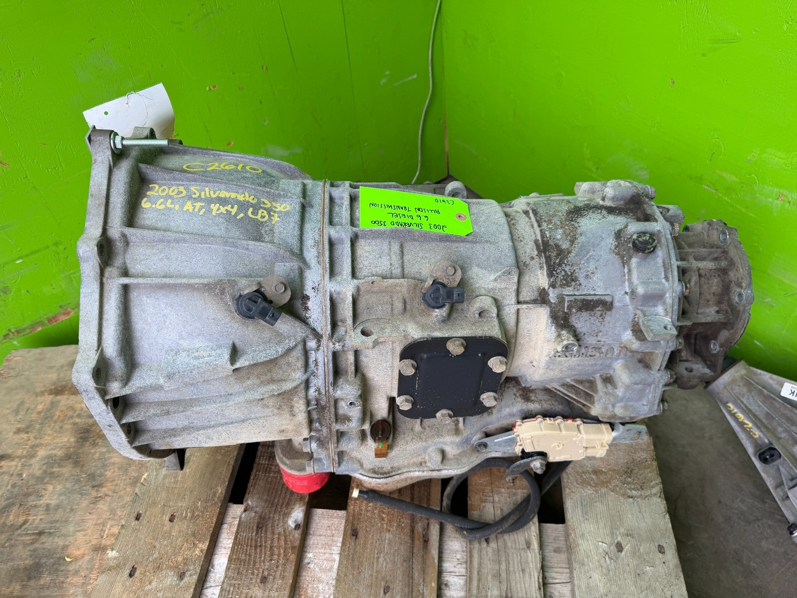 03 CHEVROLET GMC SIERRA SILVERADO 3500HD ALLISON 5SP AUTO TRANSMISSION LB7 4wd