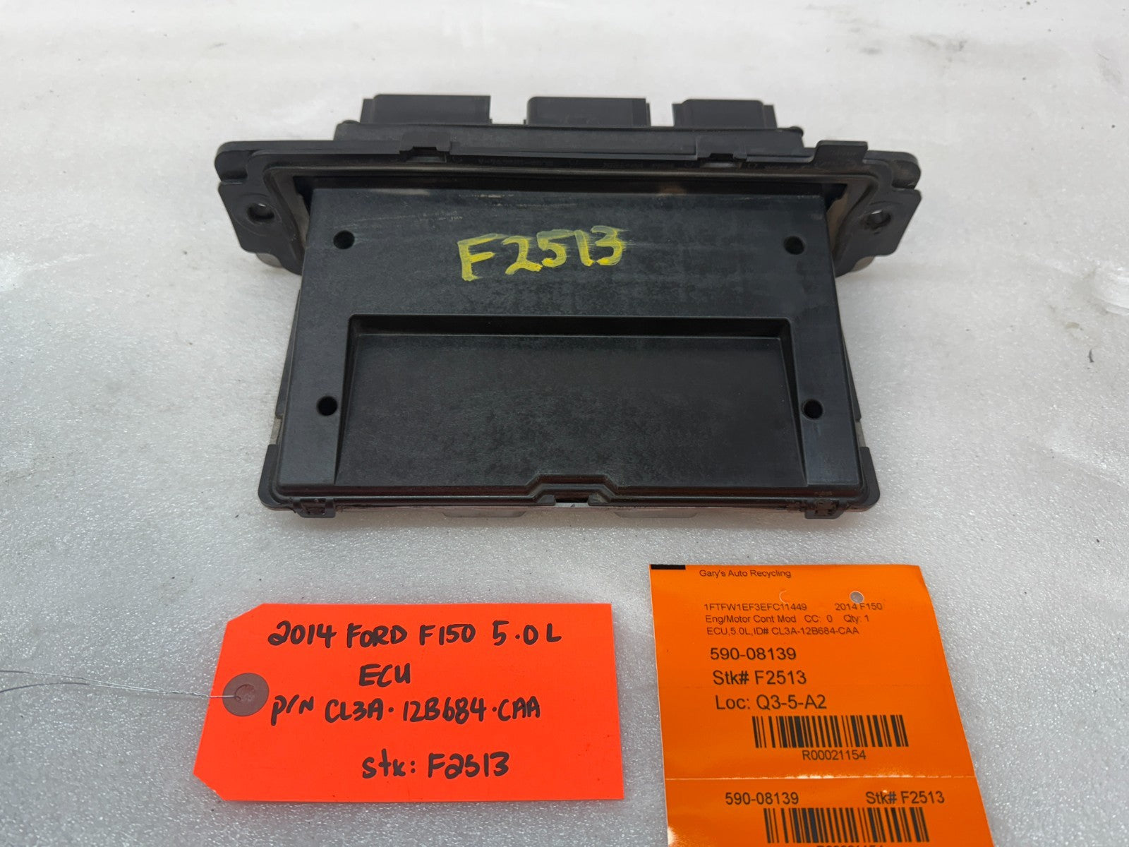 13 14 FORD F150 5.0 V8 ENGINE COMPUTER ECU ECU EL3T-19C107-BC