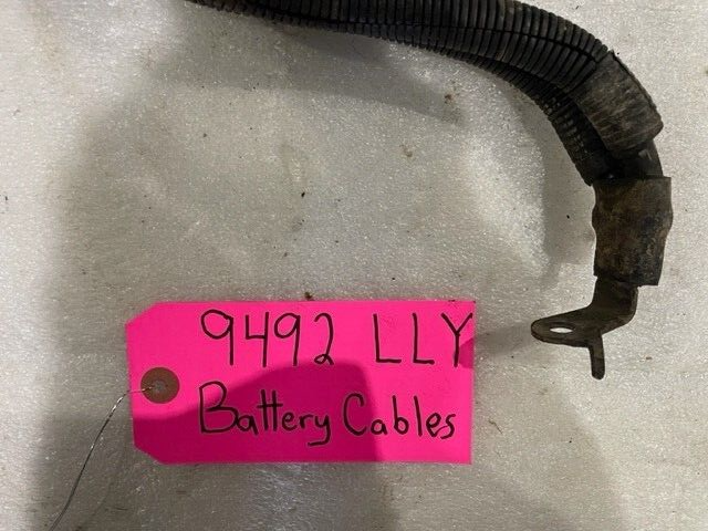 04 05 GMC CHEVROLET SILVERADO 2500HD 3500HD 6.6 LLY OEM BATTERY CABLES