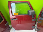 07-18 JEEP WRANGLER JK OEM FULL HARD DOORS RED WITH DOOR PANELS MIRROR KEY PEM