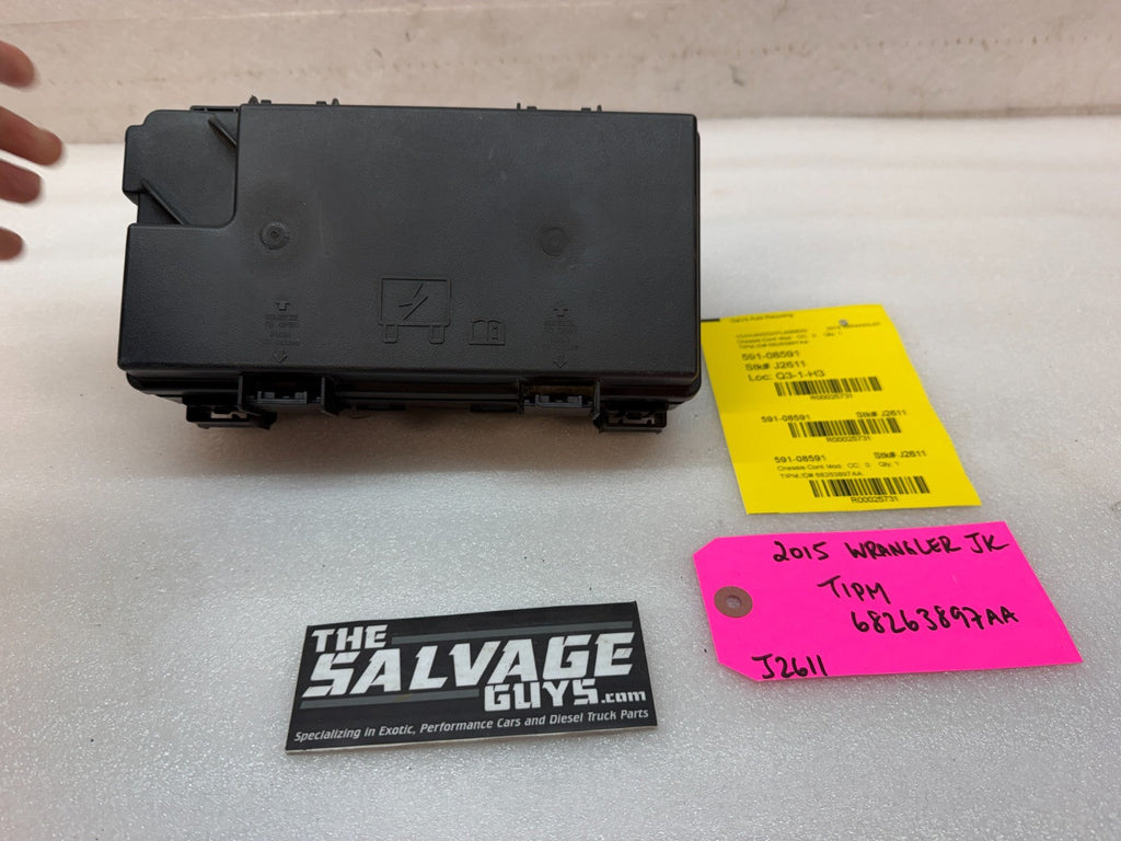 15 JEEP WRANGLER JK TIPM INTEGRATED MODULE FUSE BOX 68263897AA