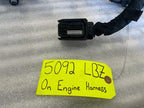 06 07 GMC CHEVROLET 2500HD DURAMAX 6.6 LBZ ENGINE MOTOR WIRING HARNESS LOOM