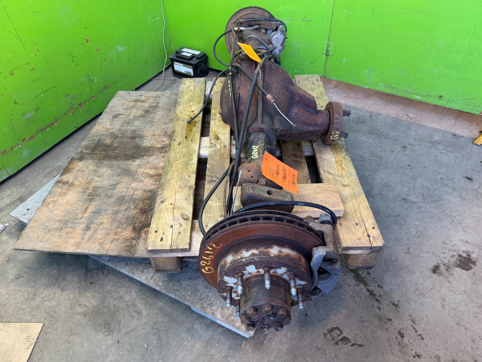 01-07 GMC SIERRA SILVERADO 2500HD 3500HD SRW REAR DIFFERENTIAL AXLE GT4 G80