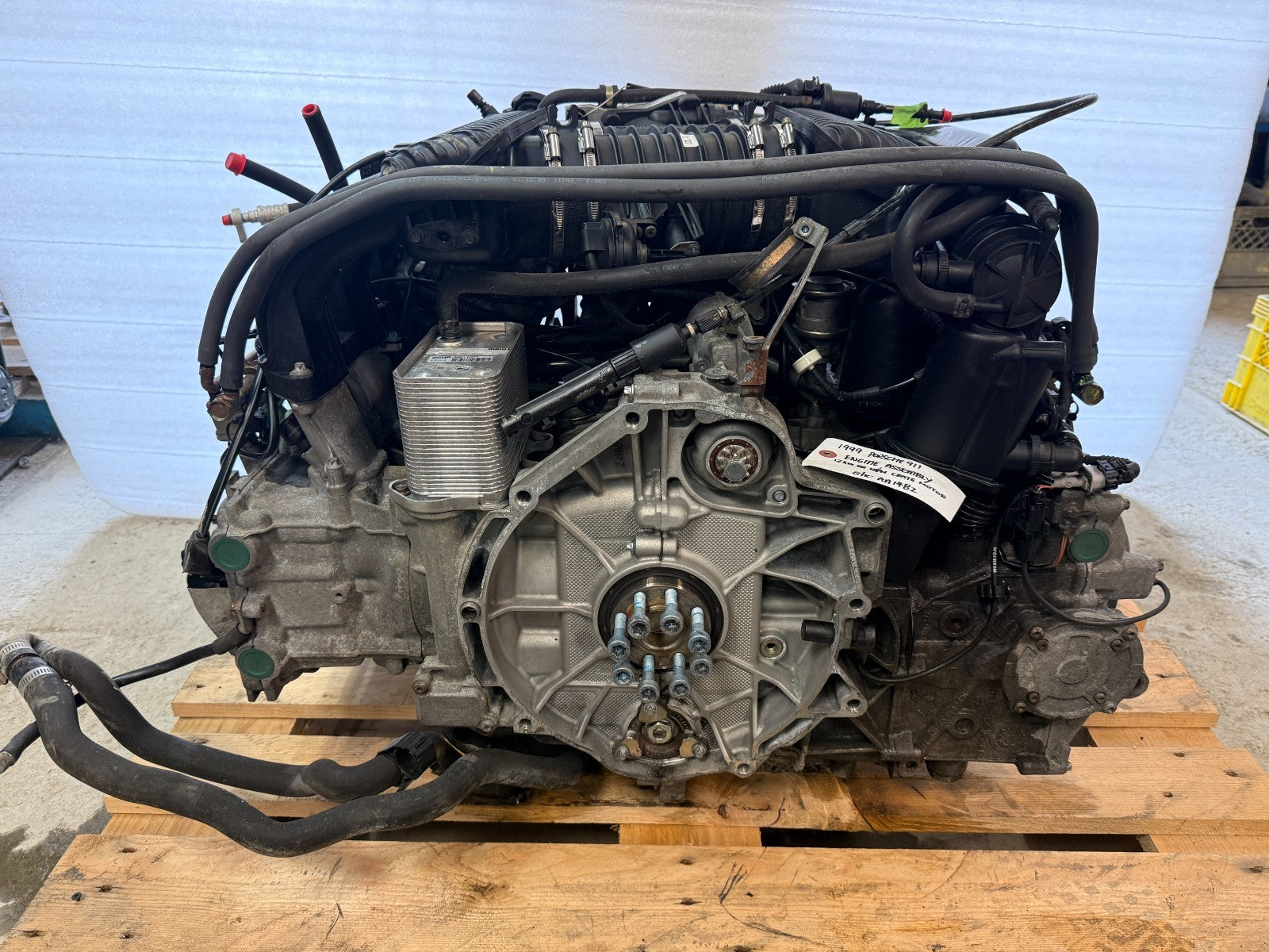 99 00 01 PORSCHE 911 996 3.4 COMPLETE REPLACEMENT ENGINE MOTOR W/ 12K  M96.01