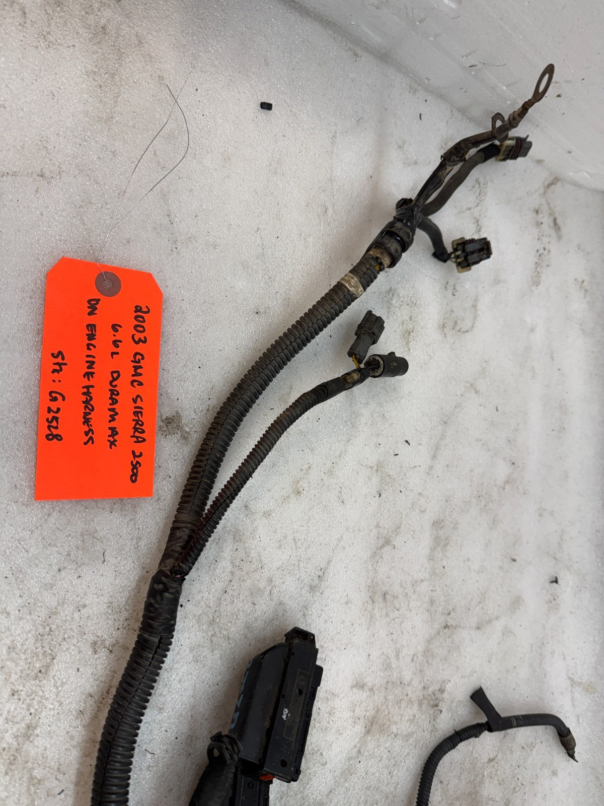 03 04 Chevrolet GMC 2500 3500 DURAMAX LB7 6.6 ON ENGINE WIRING HARNESS LOOM