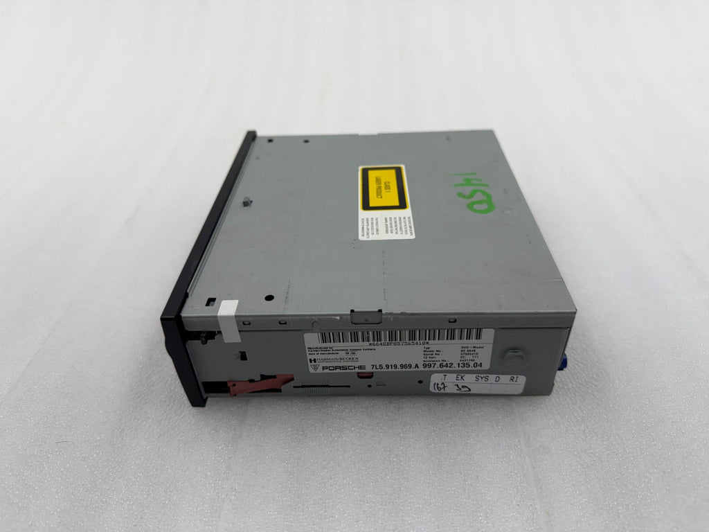 03-06 PORSCHE CAYENNE NAVIGATION CD DRIVE HEAD UNIT 7L5919969A 99764213504