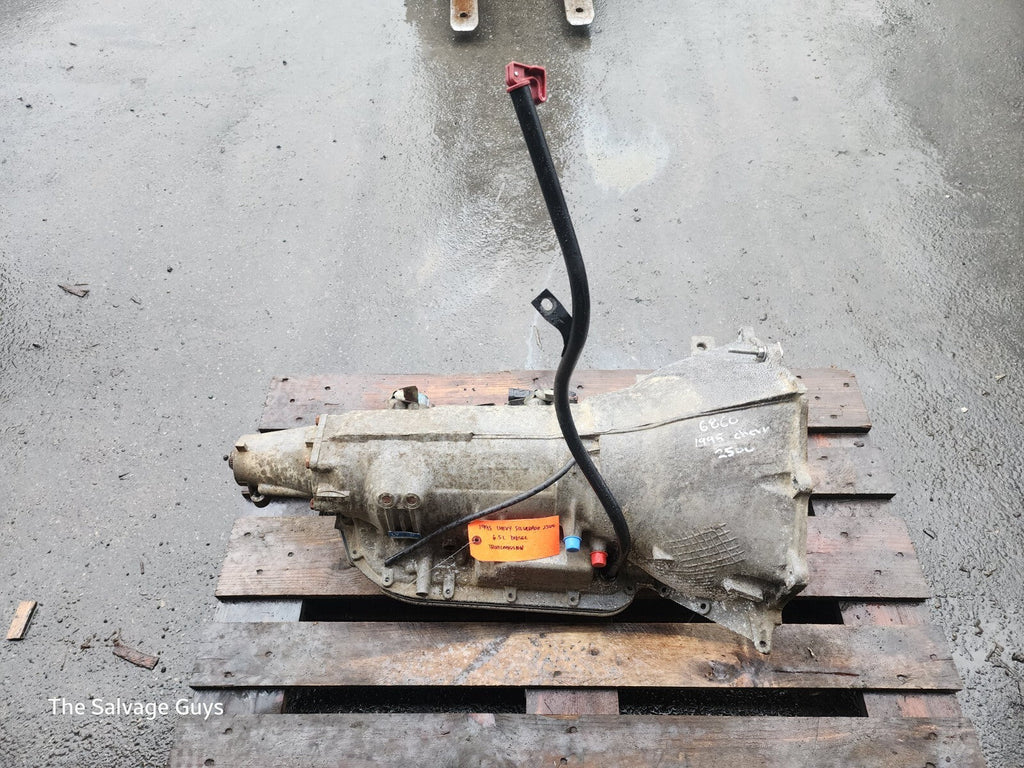 95 CHEVROLET GMC SIERRA SILVERADO 4L80E AUTOMATIC TRANSMISSION 2WD 6.5 DIESEL