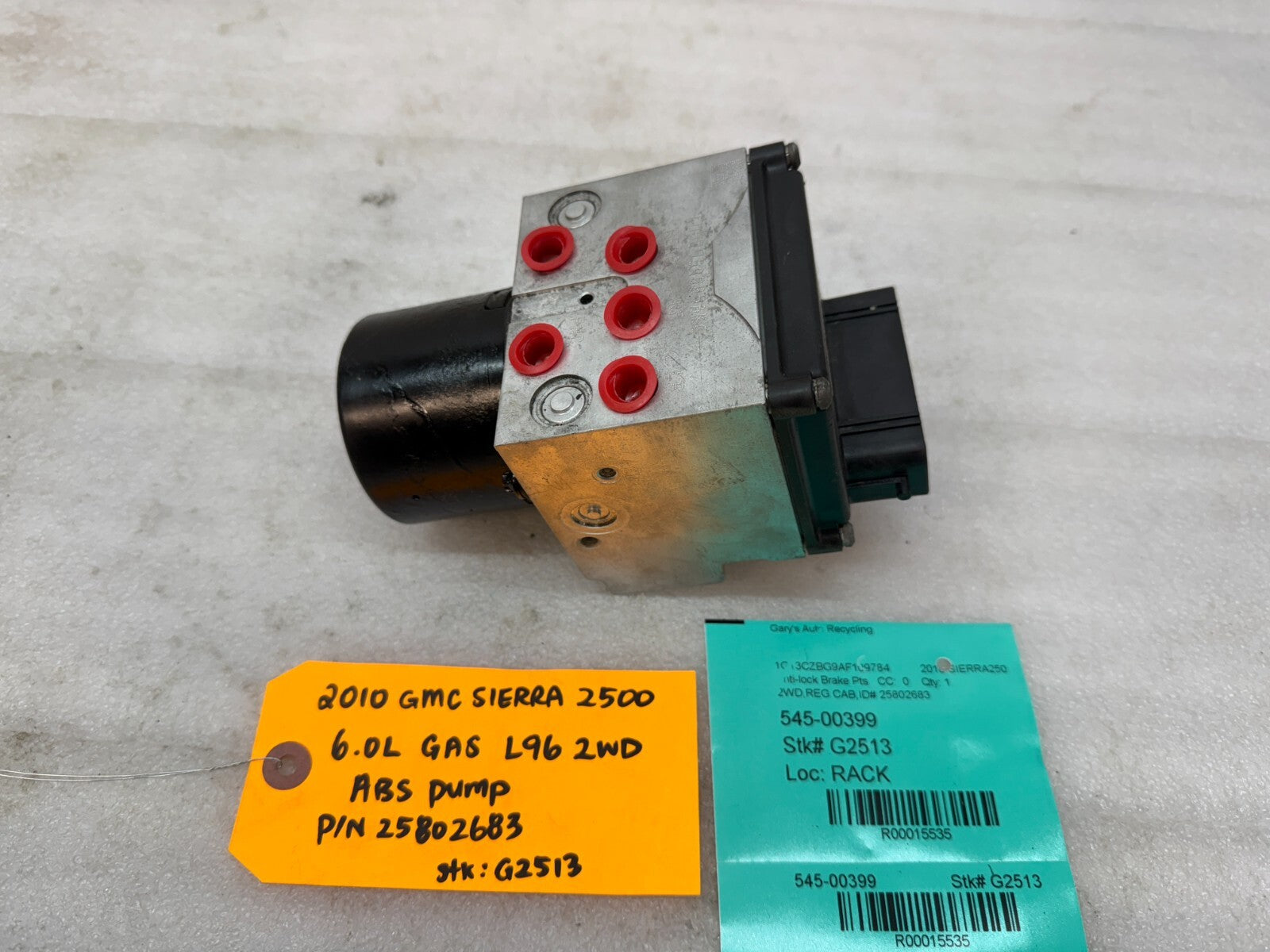 07-10 Chevrolet GMC 2500HD 3500 SIERRA ABS ANTI LOCK BRAKE PUMP 25802683