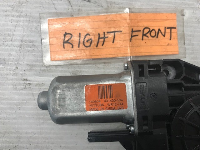 14 15 16 17 JEEP GRAND CHEROKEE SRT8 SRT-8 OEM RIGHT FRONT POWER WINDOW MOTOR