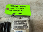 99 JEEP CHEROKEE XJ 4.0 AUTOMATIC ENGINE COMPUTER ECM ECU P56041534AE 56041492AF
