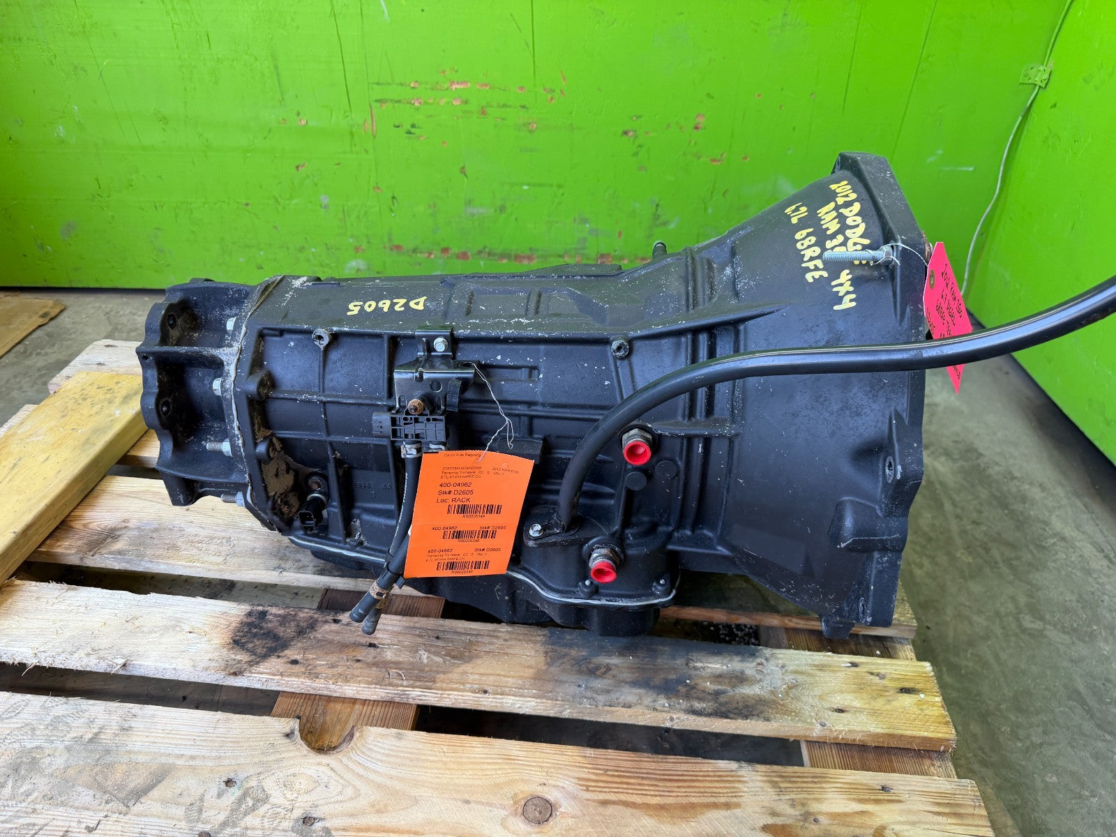 11-18 DODGE RAM 2500 3500 6.7 CUMMINS 68RFE AUTOMATIC TRANSMISSION 4X4 REBUILT