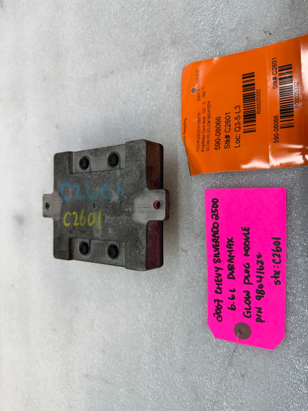 06 07 Chevrolet GMC 2500HD 3500 DURAMAX 6.6 LBZ GPM GLOW PLUG CONTROL MODULE