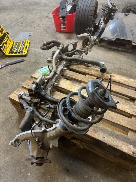 07-09 PORSCHE 997TT 997 TURBO LEFT FRONT SUSPENSION KNUCKLE KNEE SHOCK 13K!