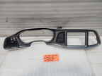 16 DODGE CHALLENGER HELLCAT SRT GAUGE CLUSTER TRIM BEZEL 15-23 2K!!!
