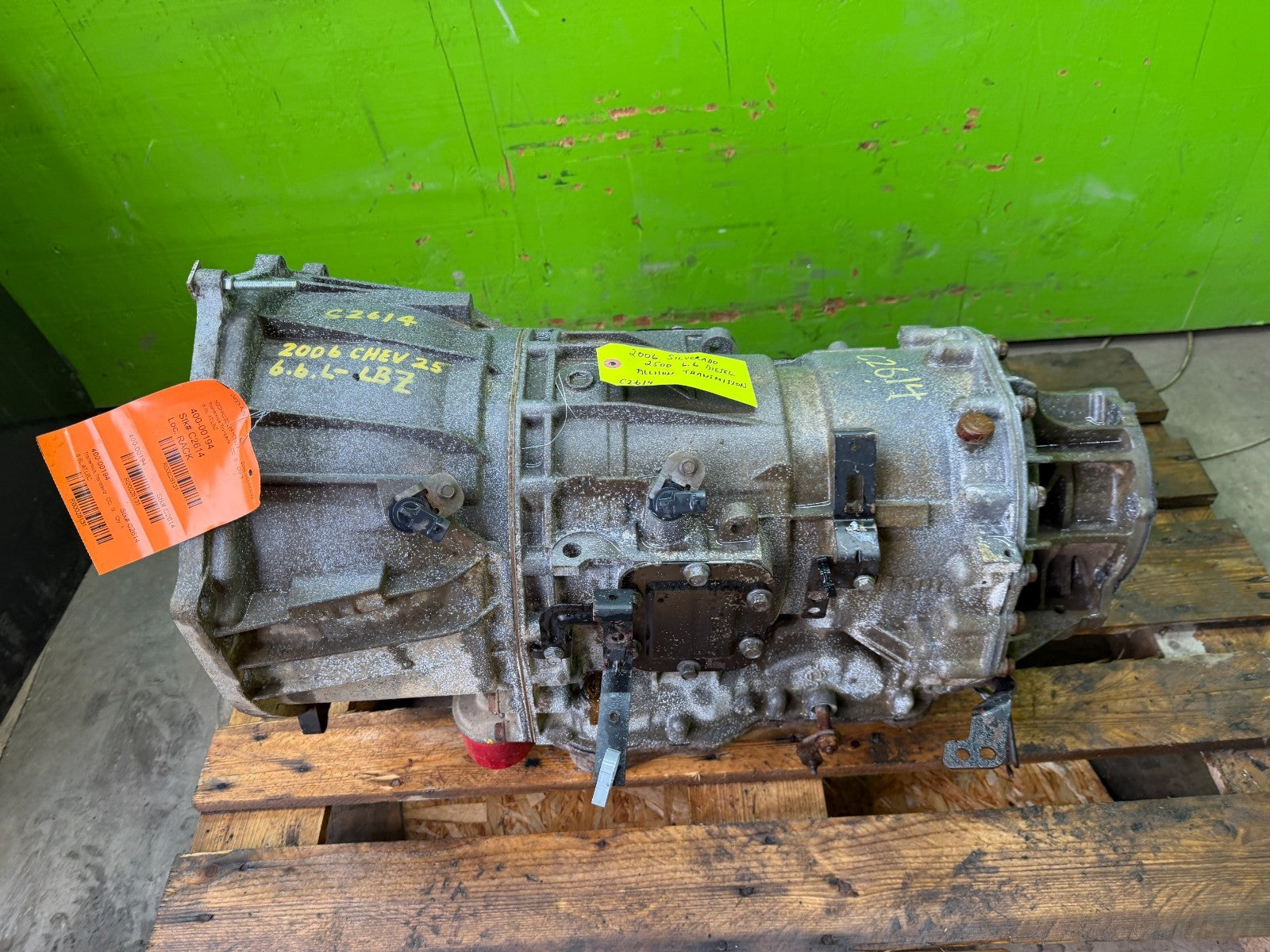 06 07 Chevrolet GMC 3500HD DURAMAX 6.6 ALLISON 1000 AUTOMATIC TRANSMISSION 4WD