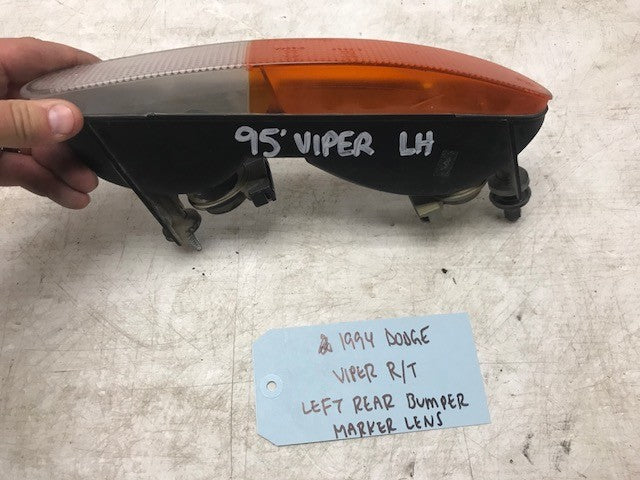 95 DODGE VIPER RT10 RT/10 OEM LEFT REAR SIGNAL REVERSE LIGHT COMPLETE