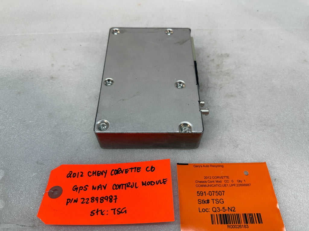 10-13 CHEVROLET CORVETTE C6 OEM ONSTAR COMMUNICATION MODULE 22898987