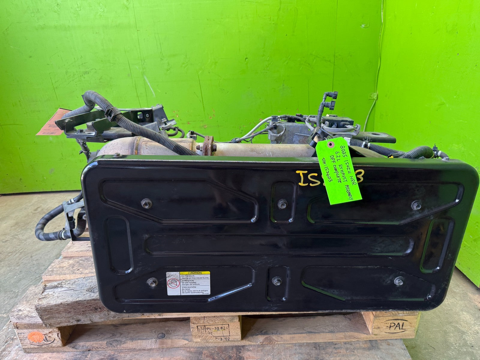 25 ISUZU NRR NPR NQR 5.2 DIESEL DPF COMPLETE EXHAUST SYSTEM 4HK1TC