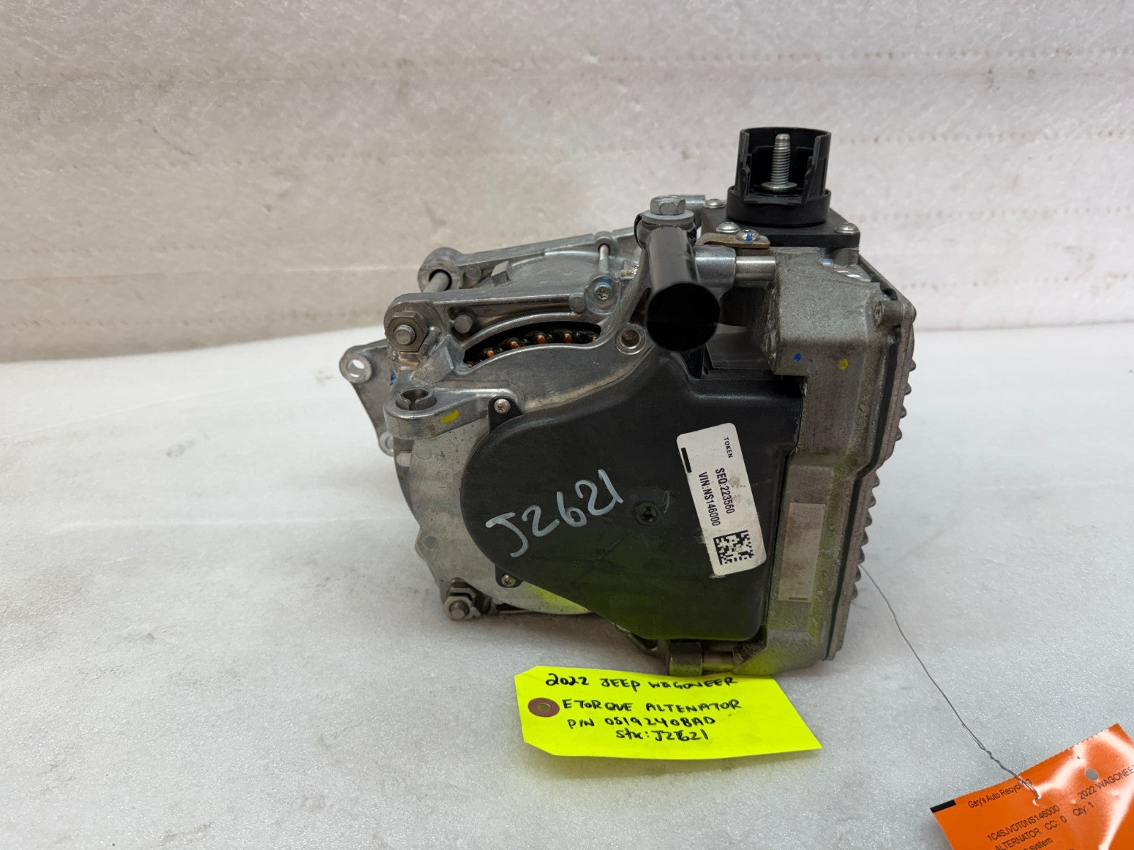 22 23 Jeep Wagoneer Belt Driven Alternator Starter Generator 5.7 P05192408AD 24K