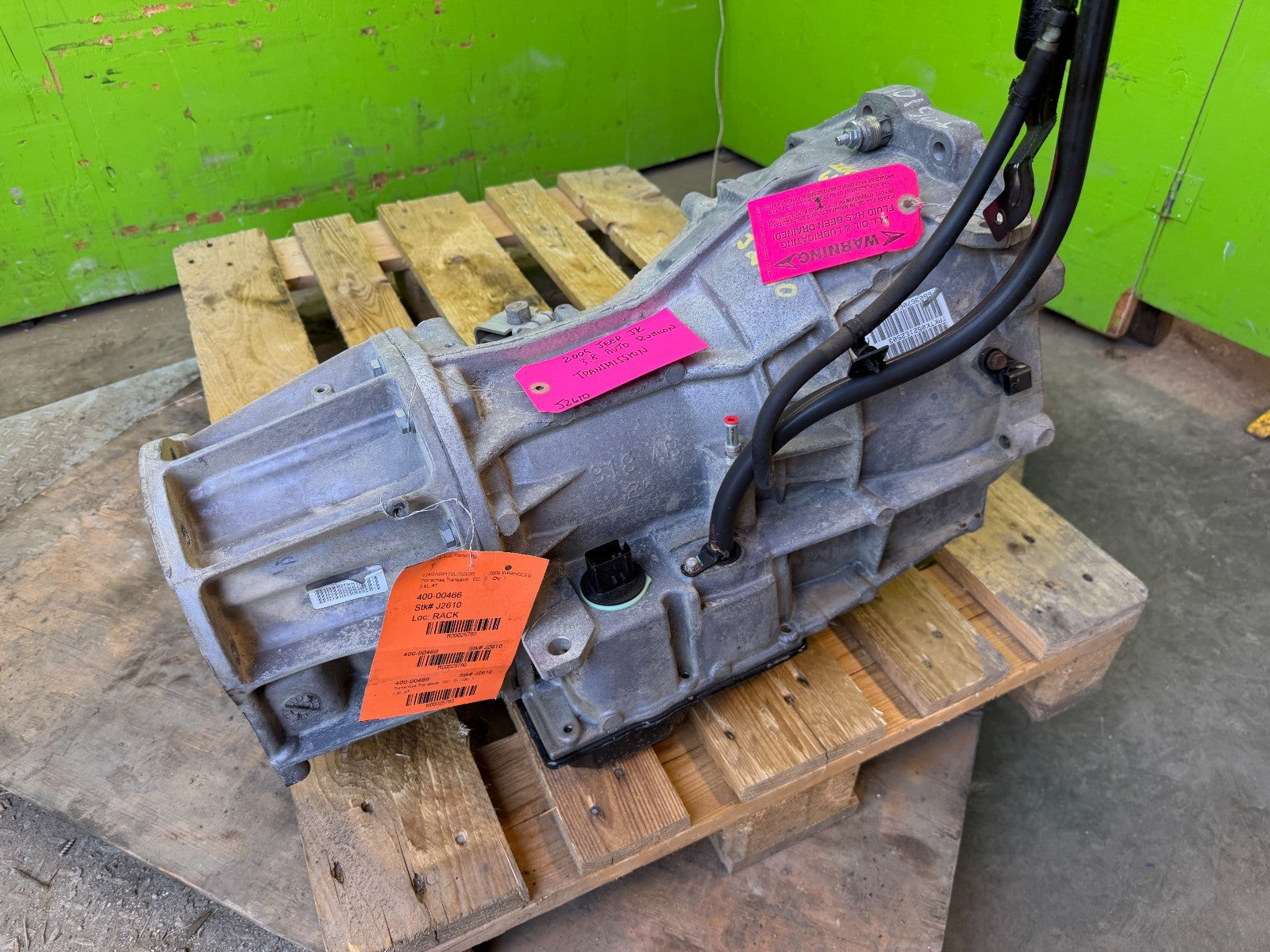2009 JEEP WRANGLER JK 3.8 42RLE AUTOMATIC TRANSMISSION 07-10 P68036706AC