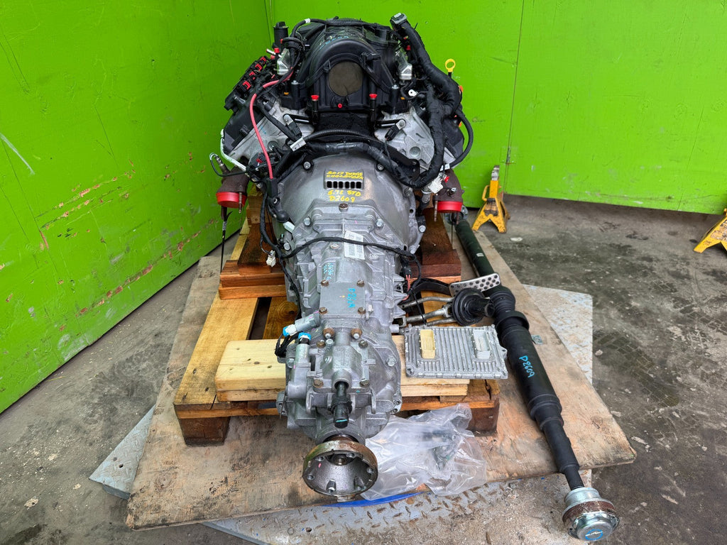 17 DODGE CHALLENGER RT COMPLETE 5.7 HEMI ENGINE W TR6060 MANUAL TRANSMISSION 35K