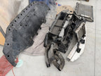 17 NISSAN GTR R35 OEM VR38 FRONT NOSE FRAME RAILS HOOD FENDER RADIATORS 15-20