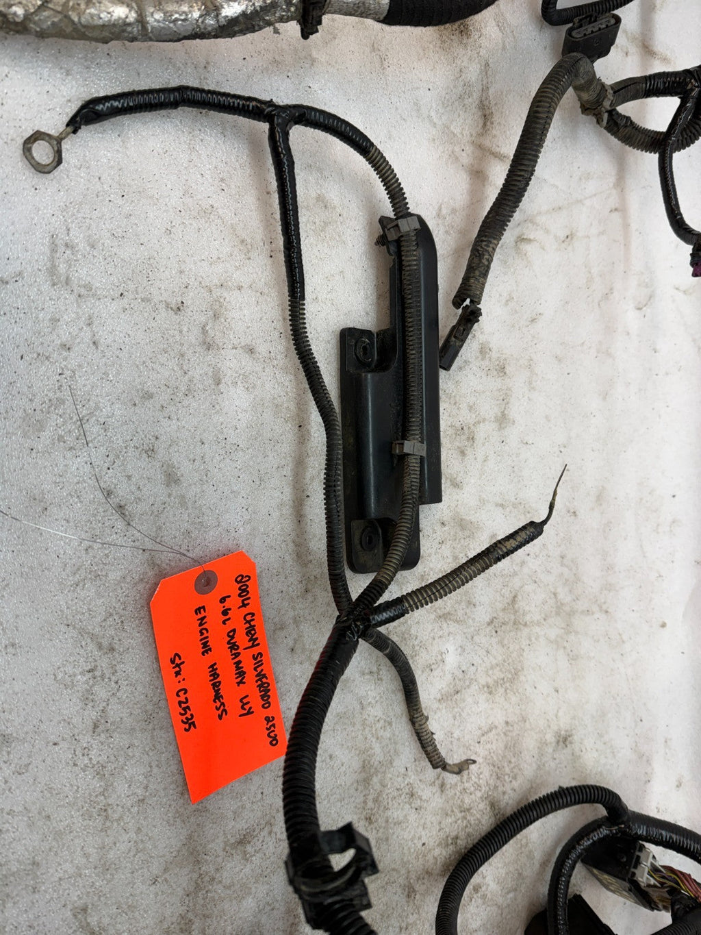 04 Chevrolet GMC 2500HD 3500HD DURAMAX 6.6 LLY DIESEL ENGINE WIRING LOOM HARNESS