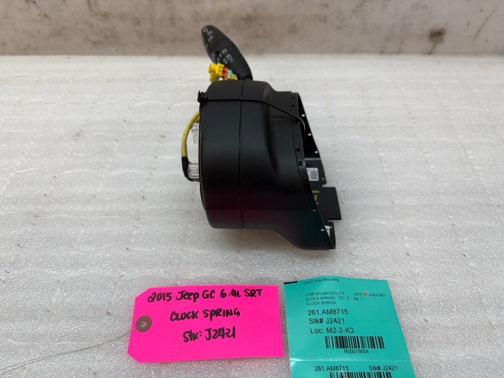 14 15 JEEP GRAND CHEROKEE SRT WK2 OEM CLOCKSPRING STEERING COLUMN SIGNAL SWITCH