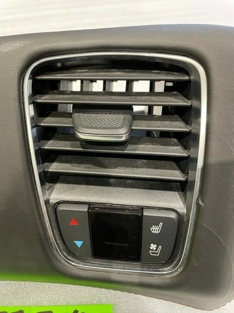 15-19 CHEVROLET CORVETTE C7 Z06 Z07 BLACK W/ RED RIGHT SIDE DASH TRIM PIECE