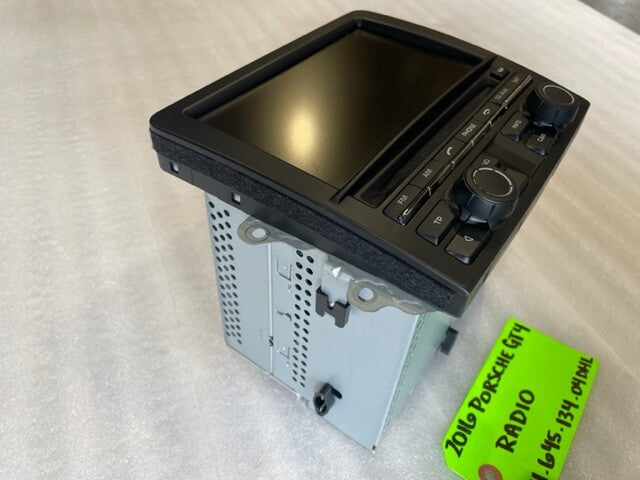 16 PORSCHE CAYMAN GT4 718 OEM NAVIGATION HEADUNIT CDR31 PCM3.1 99164513404 18K