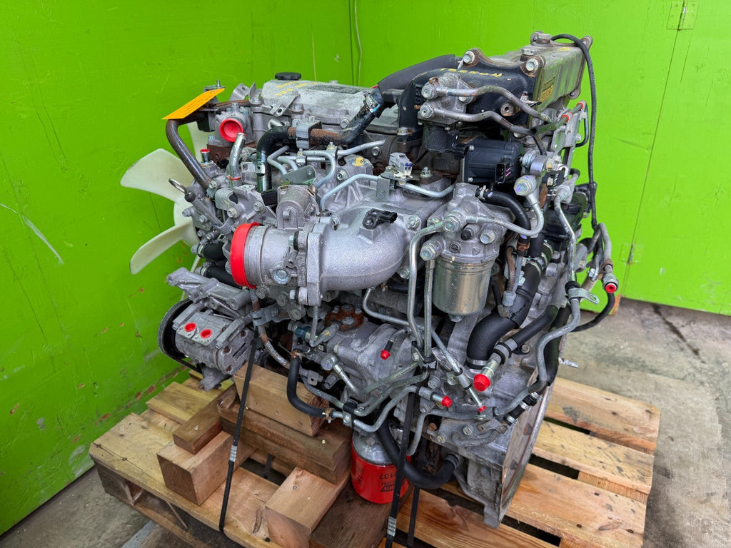 18 ISUZU NRR NPR NQR 5.2 COMPLETE ENGINE ASSEMBLY 4HK1TC 68k!!