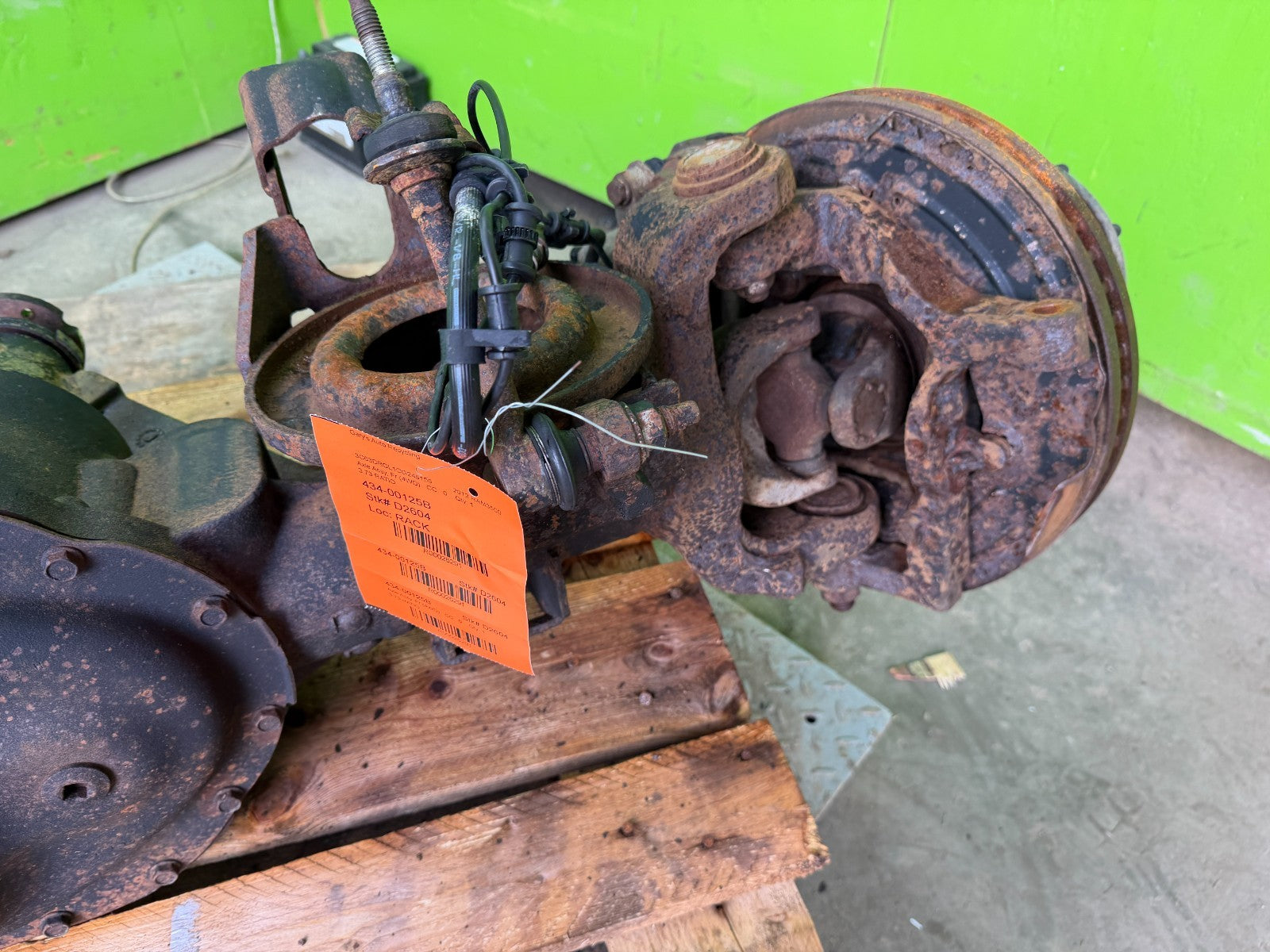12 DODGE RAM 3500 6.7 CUMMINS DIESEL 3.73 FRONT DIFFERENTIAL AXLE DRW DUALLY