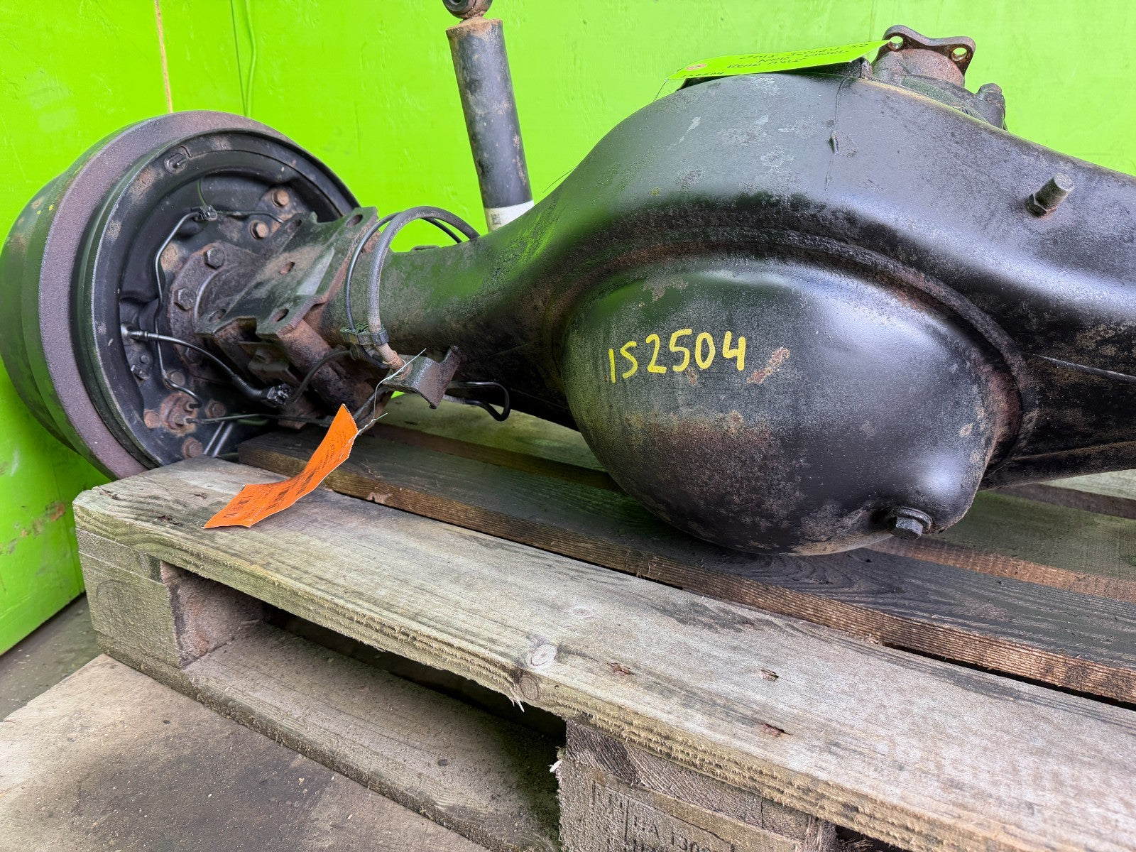 19 ISUZU NRR NQR 5.2 REAR DIFFERENTIAL DIFF AXLE ASSEMBLY 68K