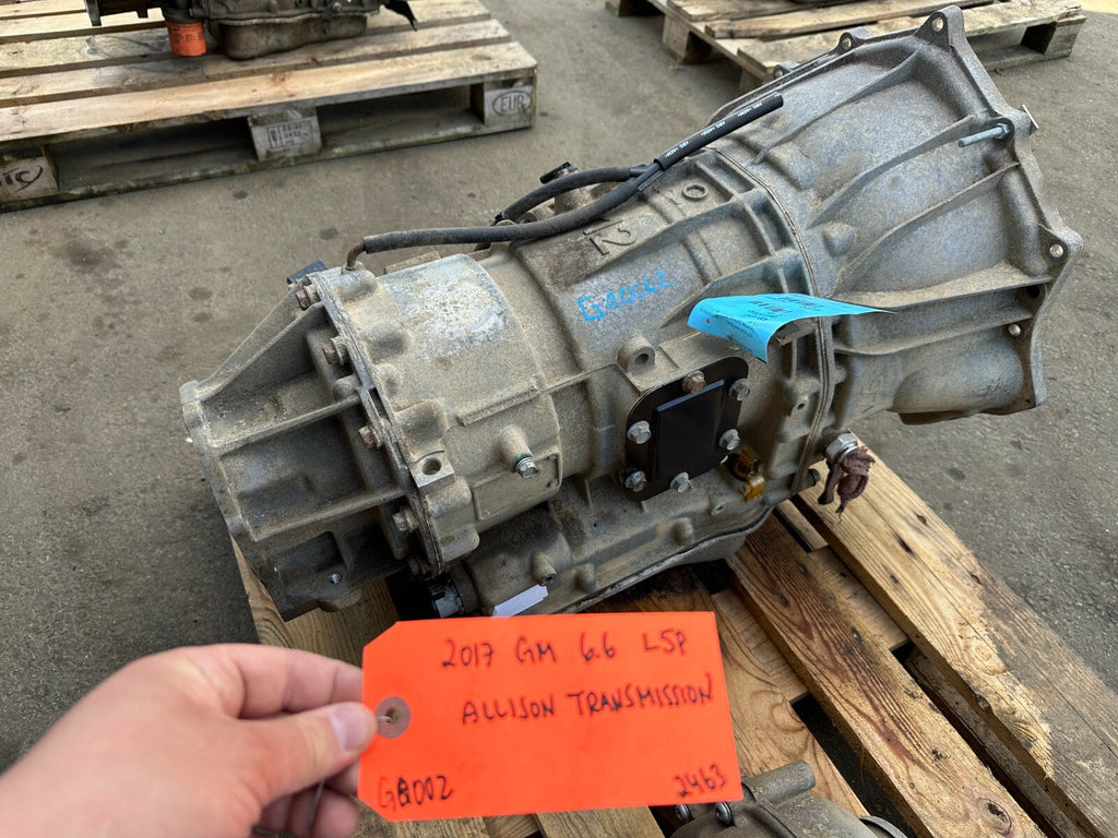 17 CHEVROLET GMC 3500 2500 6.6 L5P ALLISON AUTOMATIC TRANSMISSION 17-19