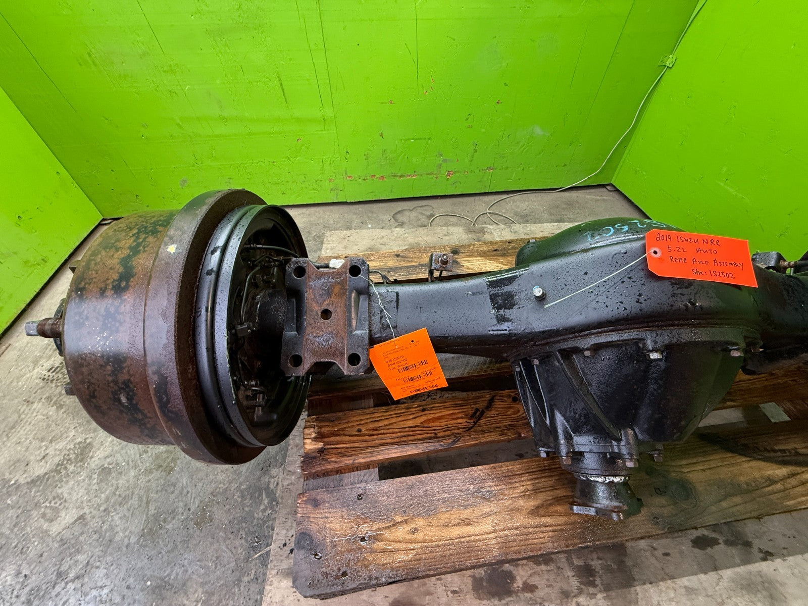 19 ISUZU NRR NPR NQR 5.2 REAR DIFFERENTIAL DIFF AXLE ASSEMBLY 195K