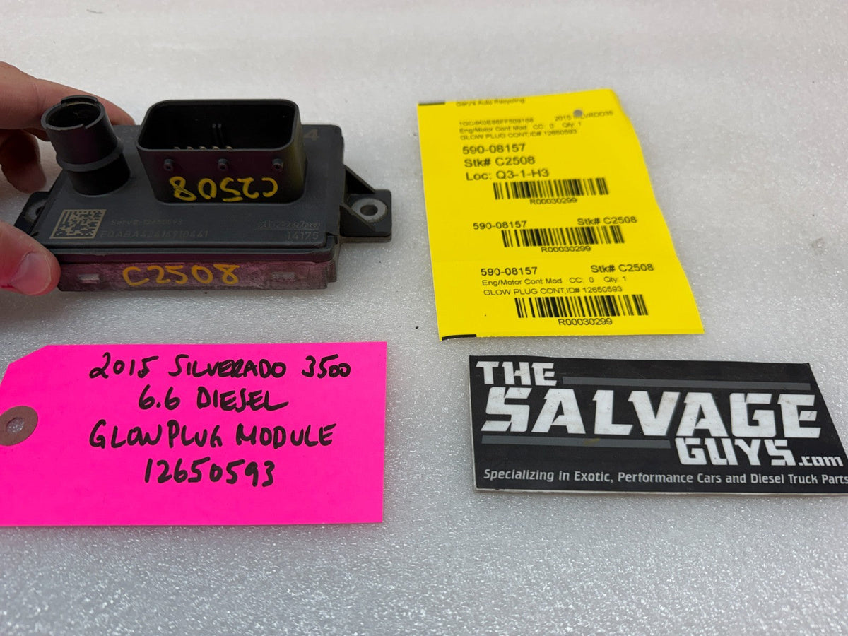 13-16 Chevrolet GMC 2500HD 3500 DURAMAX 6.6 LML GPM GLOW PLUG CONTROL MODULE