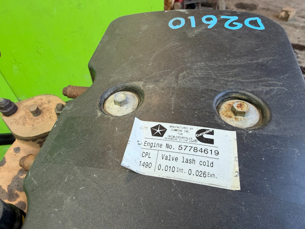 10 11 12 DODGE RAM 2500 3500 6.7 CUMMINS TURBO DIESEL ENGINE MOTOR REMAN STUDDED
