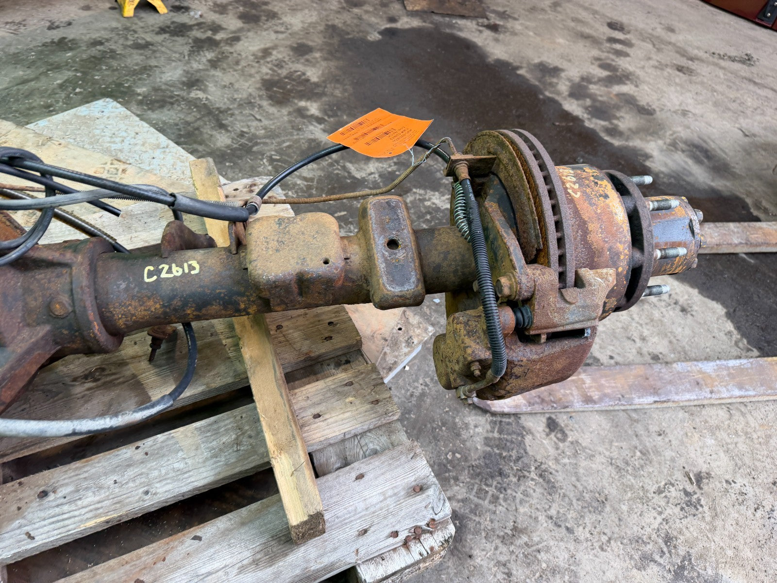 01-07 GMC SIERRA SILVERADO 3500HD DRW REAR DIFFERENTIAL AXLE GT4 G80 3.73