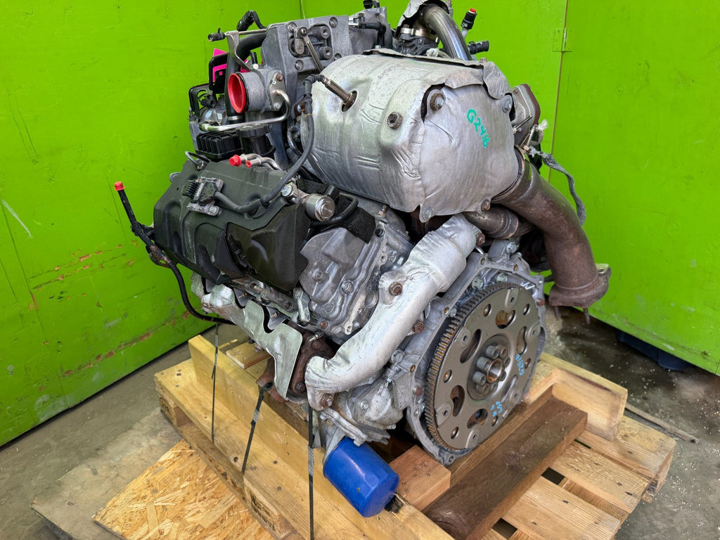 17-25 GMC SIERRA 2500HD 3500 DIESEL 6.6 L5P ENGINE MOTOR COMPLETE STUDDED